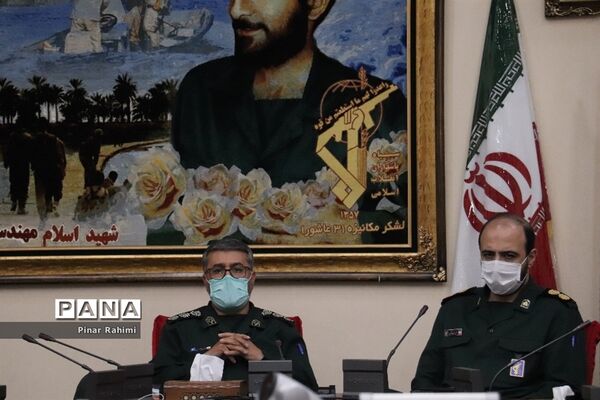 برگزاری نشست خبری مسئول سازمان بسیج سازندگی سپاه عاشورا آذربایجان شرقی