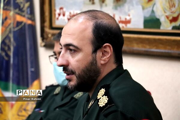برگزاری نشست خبری مسئول سازمان بسیج سازندگی سپاه عاشورا آذربایجان شرقی