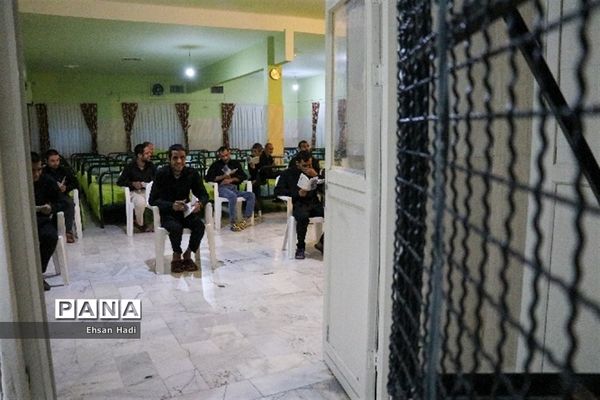 مراسم شب قدر در آسایشگاه معلولین