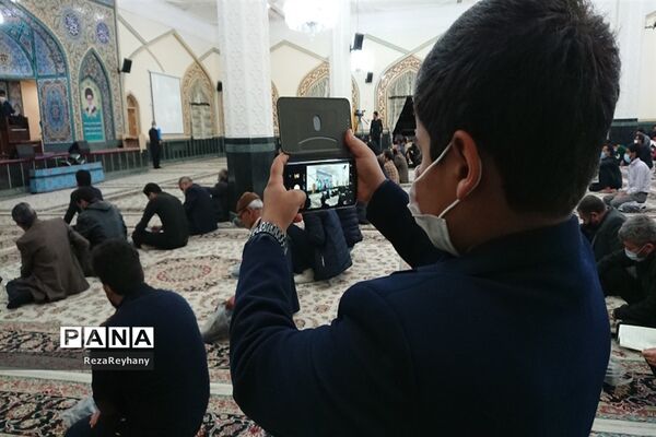 مراسم شب بیست و سوم ماه رمضان در زیارتگاه شهید مدرس کاشمر