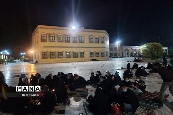 مراسم شب بیست و سوم ماه رمضان در زیارتگاه شهید مدرس کاشمر