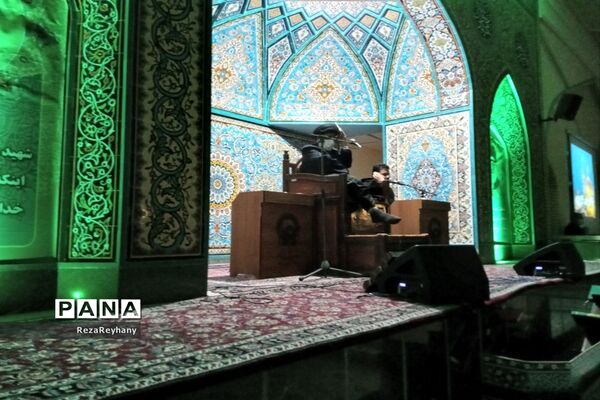 مراسم شب بیست و سوم ماه رمضان در زیارتگاه شهید مدرس کاشمر