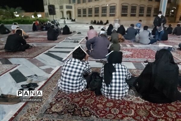 مراسم شب بیست و سوم ماه رمضان در زیارتگاه شهید مدرس کاشمر