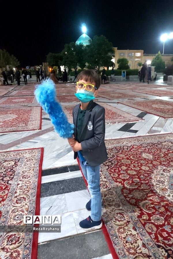 مراسم شب بیست و سوم ماه رمضان در زیارتگاه شهید مدرس کاشمر
