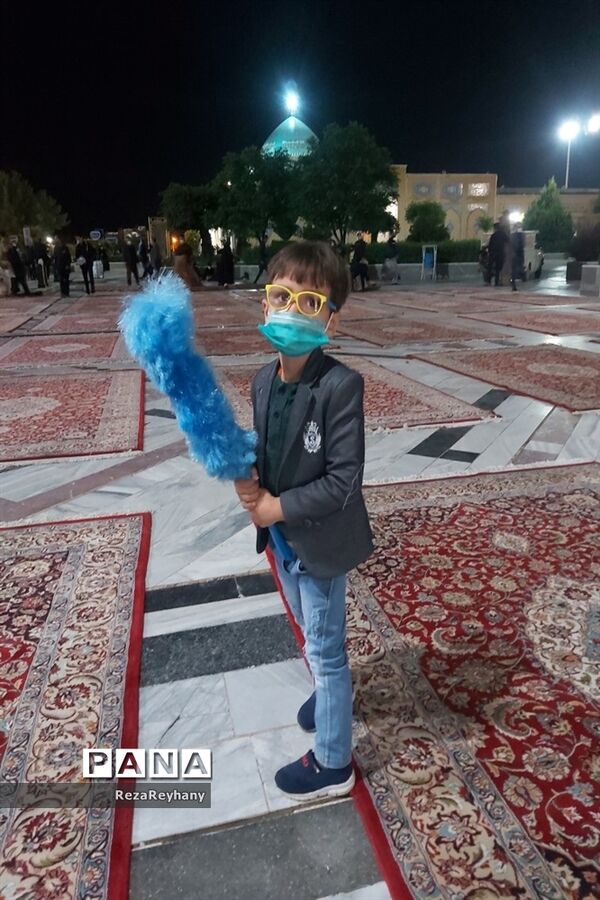 مراسم شب بیست و سوم ماه رمضان در زیارتگاه شهید مدرس کاشمر