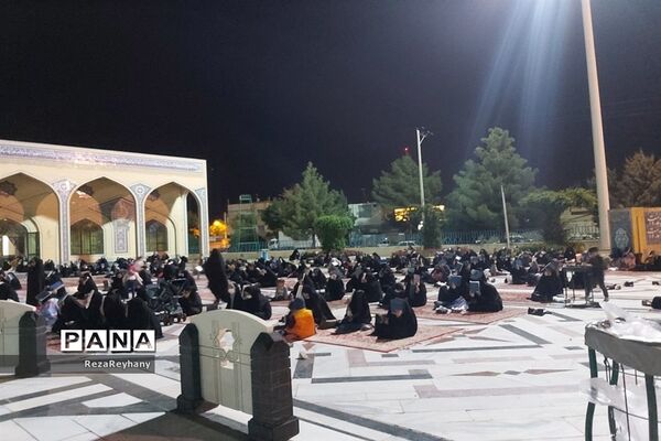 مراسم شب بیست و سوم ماه رمضان در زیارتگاه شهید مدرس کاشمر