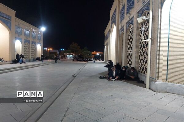 مراسم شب بیست و سوم ماه رمضان در زیارتگاه شهید مدرس کاشمر