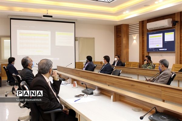 نشست  ستاد استانی مقابله با کرونا استان خوزستان