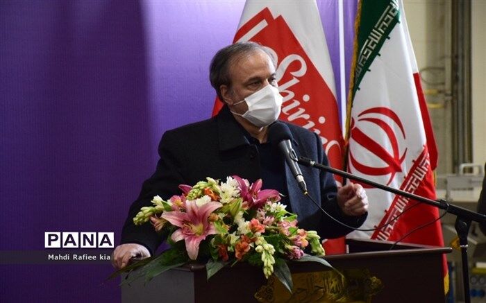 کلنگ زنی فاز دوم تولید پارچه رو مبلی در شهرک صنعتی قرچک