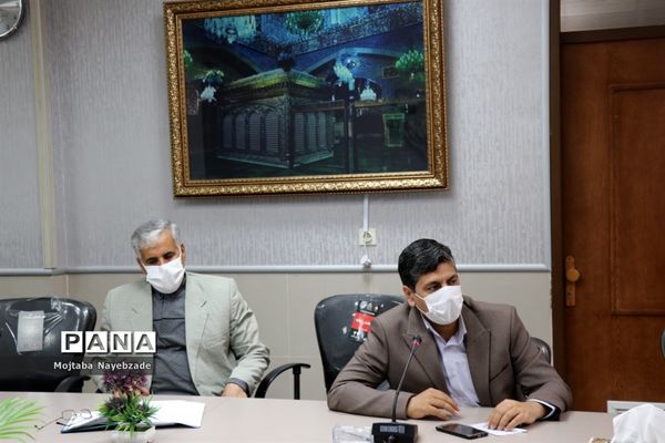 حضور معاون پرورشی و فرهنگی آموزش و پرورش خراسان رضوی و روسای ادارات داخلی این حوزه در ناحیه یک مشهد