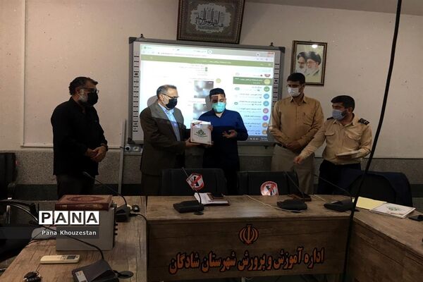 آیین گرامیداشت سالروز تاسیس سازمان دانش‌آموزی درمناطق و نواحی استان خوزستان -2