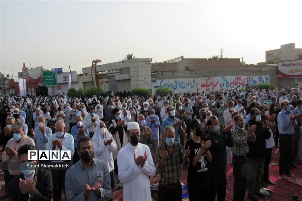 اقامه نماز عید فطر در اهواز