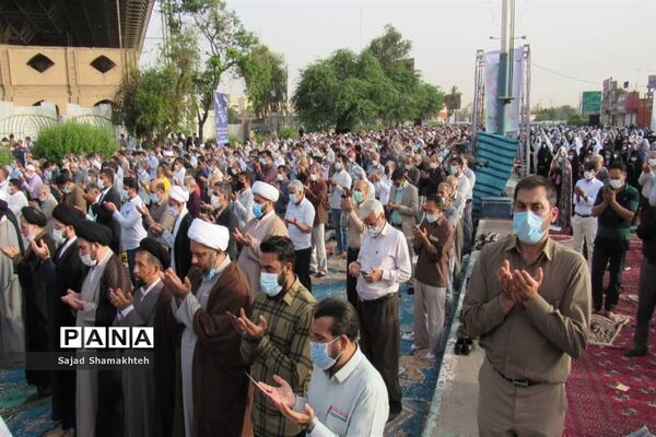 اقامه نماز عید فطر در اهواز