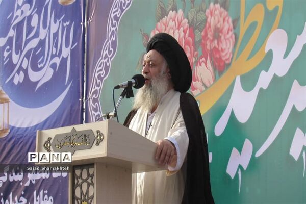 اقامه نماز عید فطر در اهواز