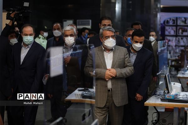 بازدید وزیر کشور از ستاد ثبت نام سیزدهمین دوره انتخابات ریاست جمهوری