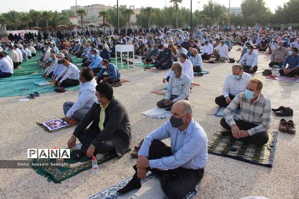 نماز عید سعید فطر در بوشهر