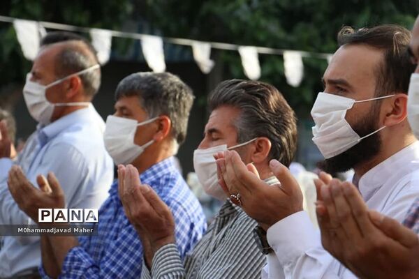 برگزاری نماز عید سعید فطر در فضای باز مصلی شهرستان قدس