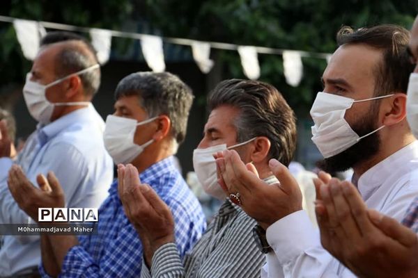 برگزاری نماز عید سعید فطر در فضای باز مصلی شهرستان قدس