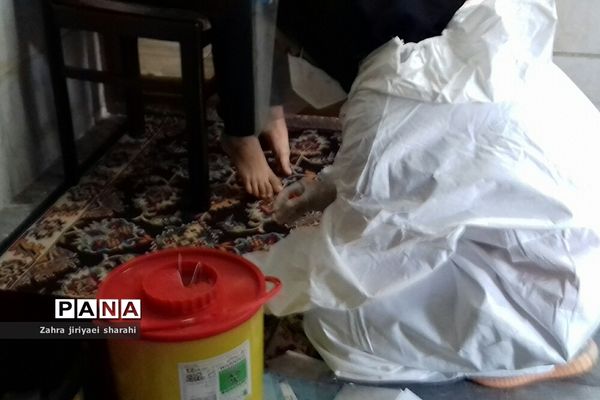 انجام  رایگان تست کرونا برای اهالی خاورشهر