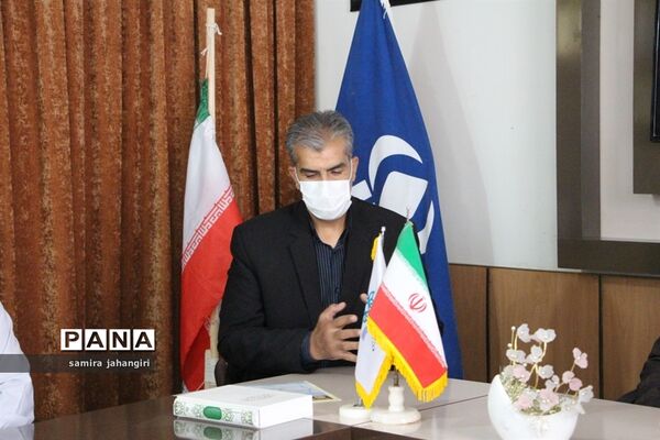 حضور مدیرکل آموزش و پرورش استان درسازمان دانش آموزی در سالروز تاسیس سازمان دانش آموزی