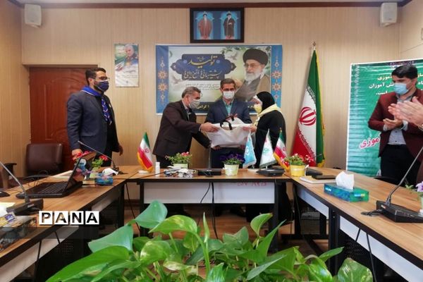 مراسم سال روز تأسیس سازمان دانش آموزی منطقه ۱۵