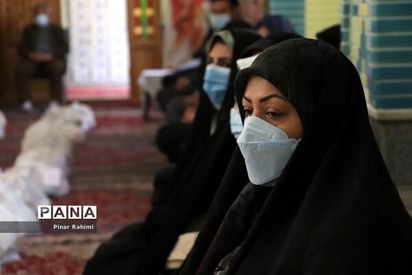 برگزاری رزمایش کمک های مومنانه ناحیه پنج  تبریز