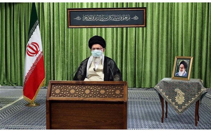 ارتباط تصویری نمایندگان تشکل‌های دانشجویی با رهبر انقلاب