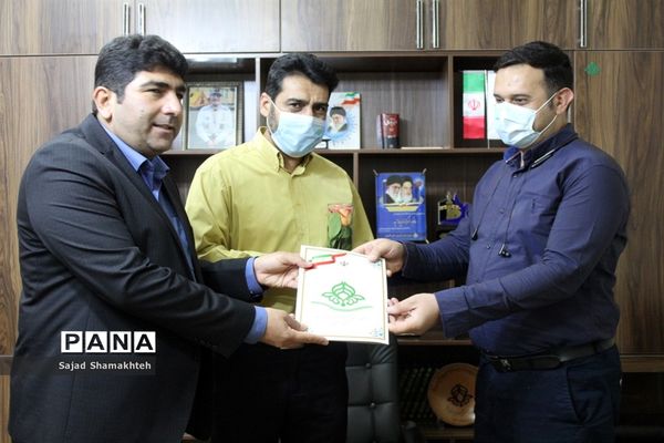 آیین تجلیل از پیشکسوتان و اعضای حوزه ستادی سازمان دانش آموزی خوزستان