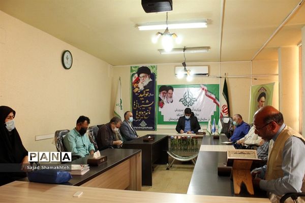 آیین تجلیل از پیشکسوتان و اعضای حوزه ستادی سازمان دانش آموزی خوزستان