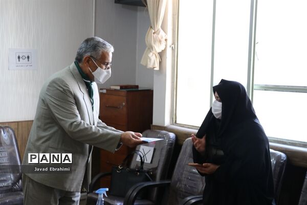 حضور پیشتازان در سازمان دانش آموزی خراسان رضوی  و تبریک سالروز تاسیس