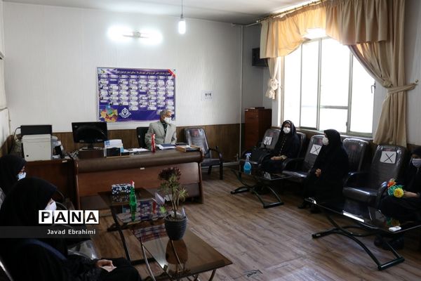 حضور پیشتازان در سازمان دانش آموزی خراسان رضوی  و تبریک سالروز تاسیس