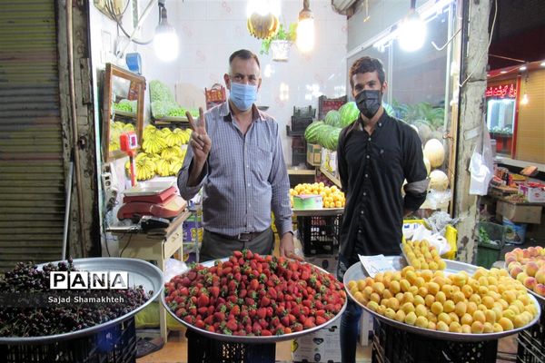 بازار اهواز در آستانه عید فطر زیر سایه کرونا