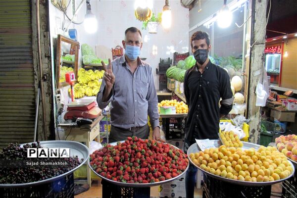 بازار اهواز در آستانه عید فطر زیر سایه کرونا