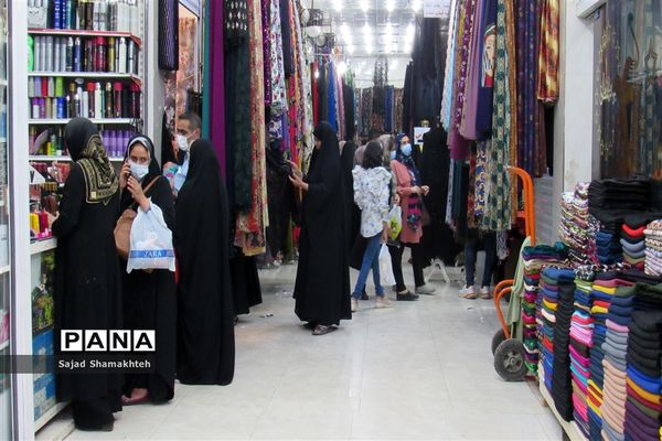 بازار اهواز در آستانه عید فطر زیر سایه کرونا