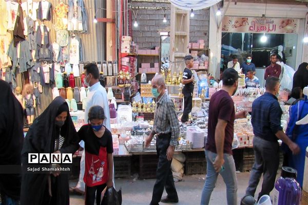 بازار اهواز در آستانه عید فطر زیر سایه کرونا