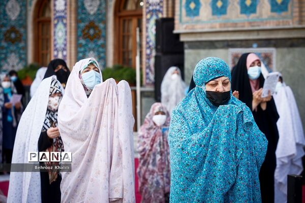 نماز عید فطر در امام زاده صالح(ع)