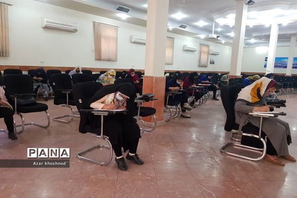 برگزاری اولین مرحله از آزمون دوره انتقال سواد‌آموزی در ملارد