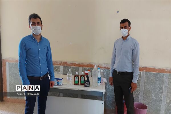 مانور پایش حوزه های برگزاری امتحانات حضوری