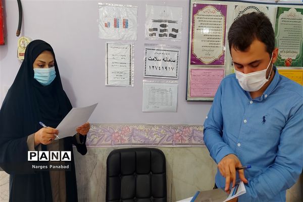 مانور پایش حوزه های برگزاری امتحانات حضوری