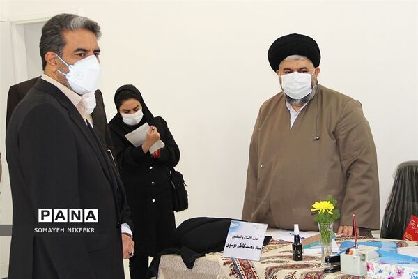 بازدیدمعاون پرورشی و فرهنگی وزارت آموزش و پرورش از دبیرخانه داوری جشنواره معلمان مؤلف