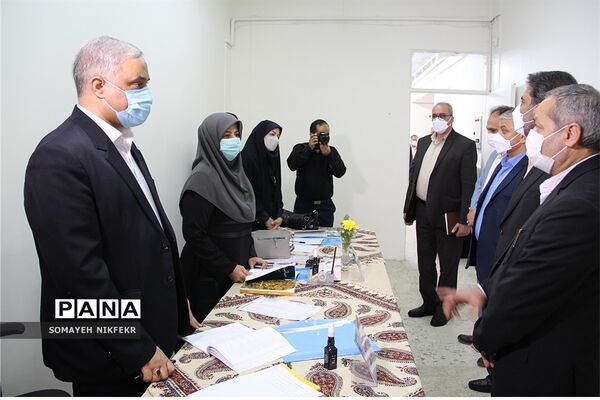 بازدیدمعاون پرورشی و فرهنگی وزارت آموزش و پرورش از دبیرخانه داوری جشنواره معلمان مؤلف