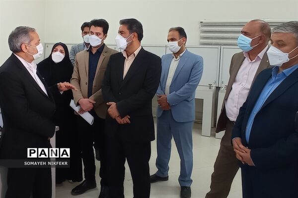 بازدیدمعاون پرورشی و فرهنگی وزارت آموزش و پرورش از دبیرخانه داوری جشنواره معلمان مؤلف