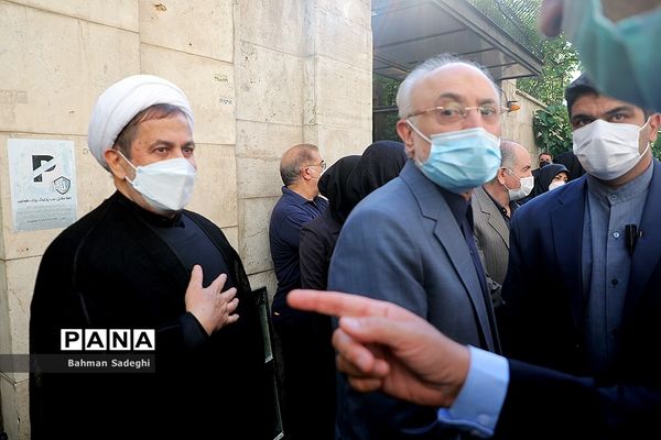 مراسم تشییع پیکر مرحوم اکبر ترکان