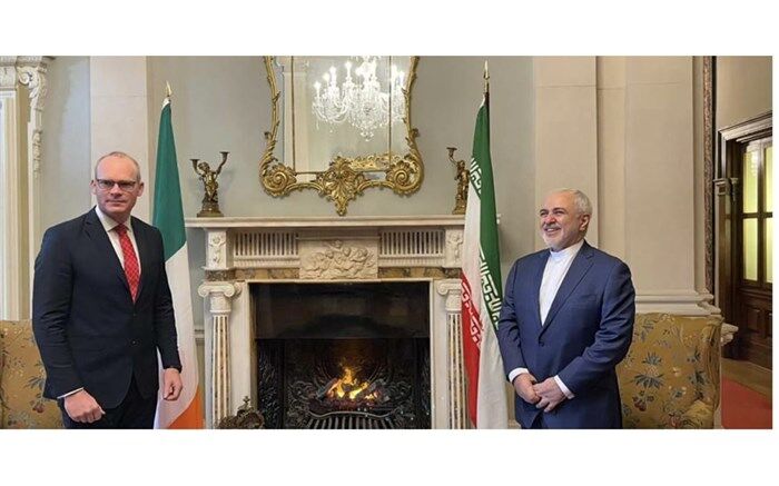 ظریف از تمهیدات ایرلند در بازگشایی سفارت و اعزام سفیر استقبال کرد