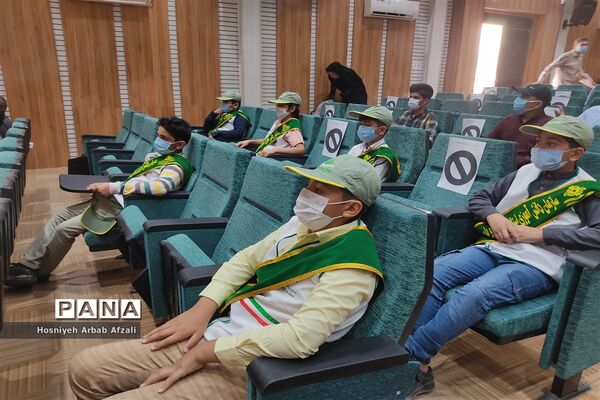 مراسم سالگرد تاسیس سازمان دانش آموزی در سیستان و بلوچستان