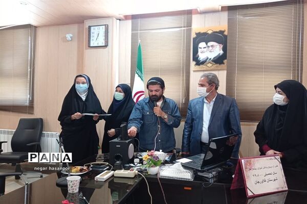 تقدیراز مربیان و دانش آموزان پیشتاز فعال فلاورجان