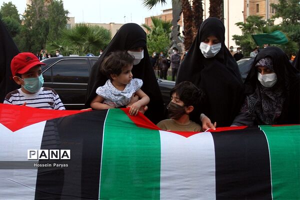 جشن پیروزی جبهه مقاومت فلسطین