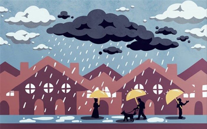 چرا باران فقط از ابرهای خاکستری می بارد