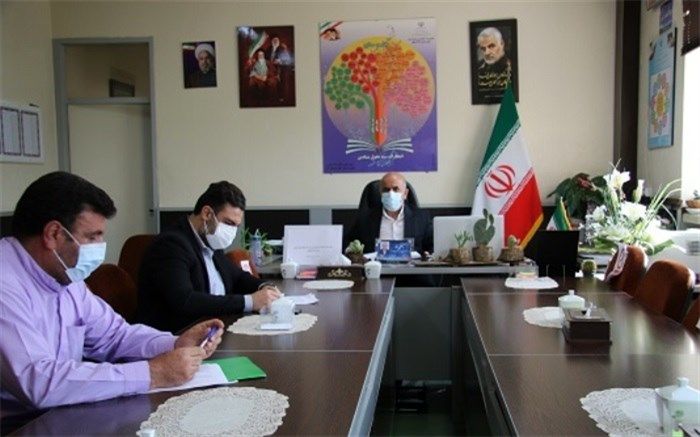 جلسه مشترک روسای ادارات، ثبت اسناد و املاک، مسکن انقلاب اسلامی و آموزش و پرورش اسلامشهر