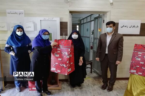 آیین اختتامیه طرح یاریگران زندگی در ناحیه یک اهواز